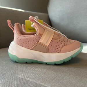 All in Motion Pink and Mint Kids Sneakers
